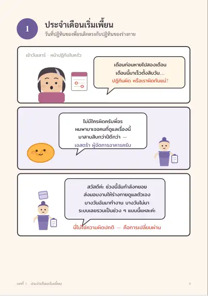 ตัวอย่างหน้าในเล่ม 1